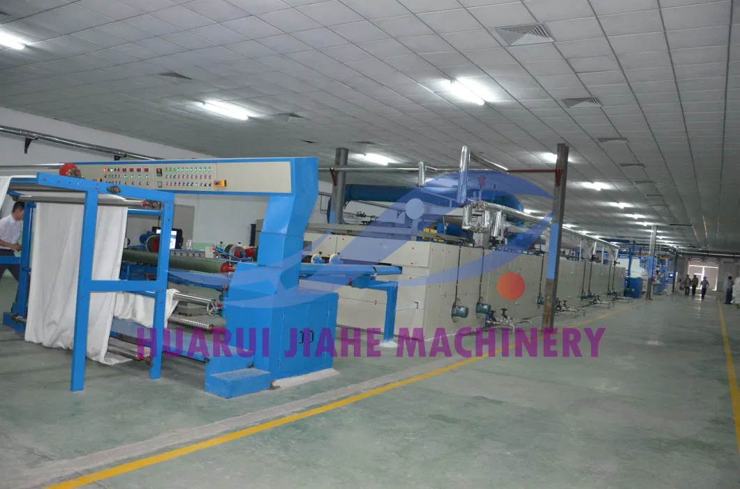 Open Width Compactor of Textile Finishing Machinery Used for Open Width Fabrics Sanforizing Textile Finishing Polyester Cotton Fabric Textile Stenter Machine