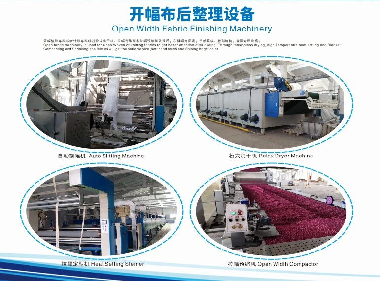 Finestart Textile Factory Steam Open Width Compactor Machine of Textile Machine