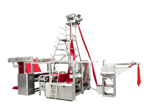 Automatic Open Width Compactor Tubular Slitting Finishing Machine