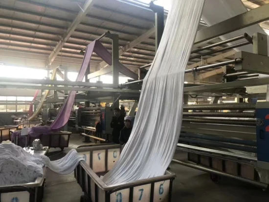 Textile Finishing Process Use Gas Heating System Textile Stenter Finishing Machine