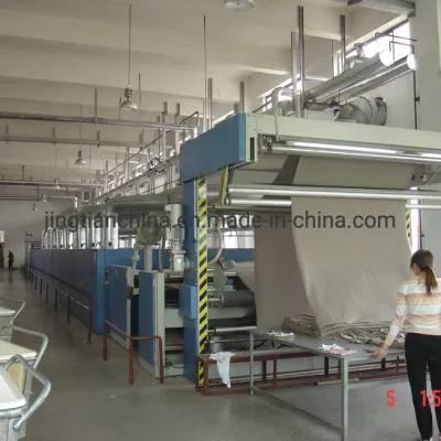 High Efficiency Large Polyester Fabric Setting Stenter Machine