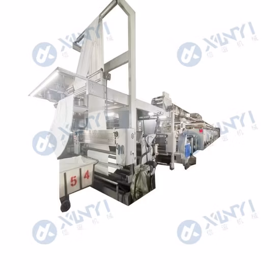Textile Finishing Process Use Heat Transfer Oil Heating System Textile Stenter Machine